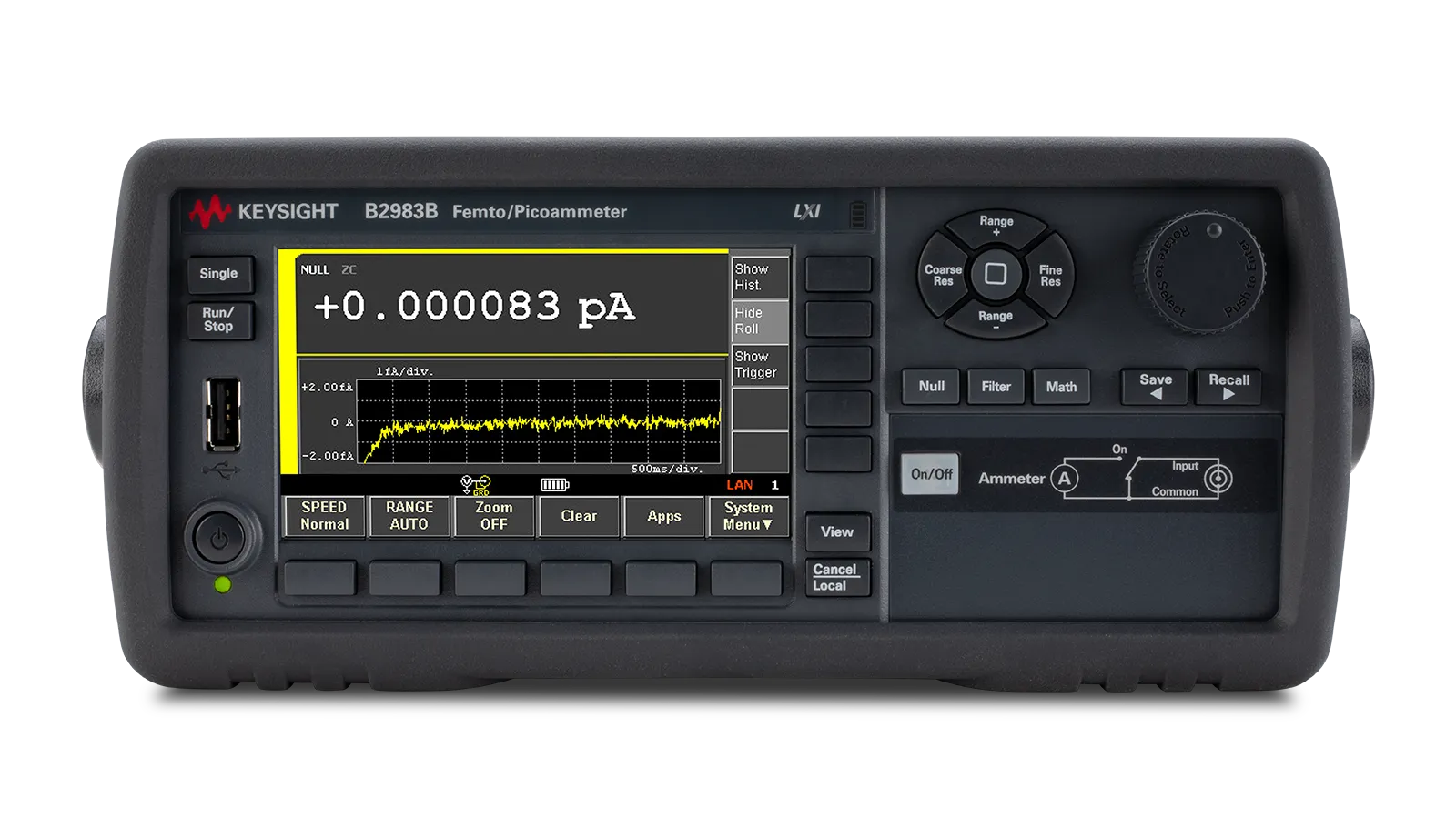 Keysight B2983B Femto/Picoamperímetro