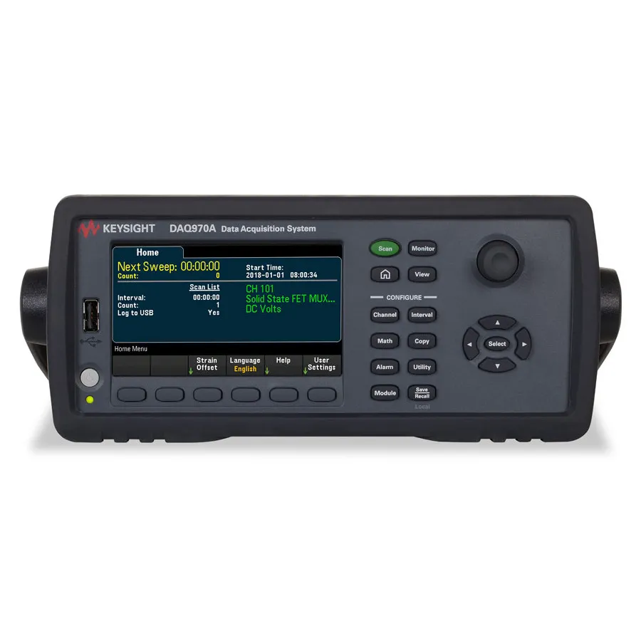 Bastidor Principal de Adquisición de Datos Keysight DAQ970A