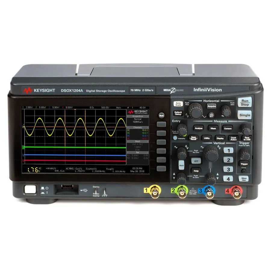 Keysight DSOX1204A/DSOX1200A-100 Osciloscopio Digital