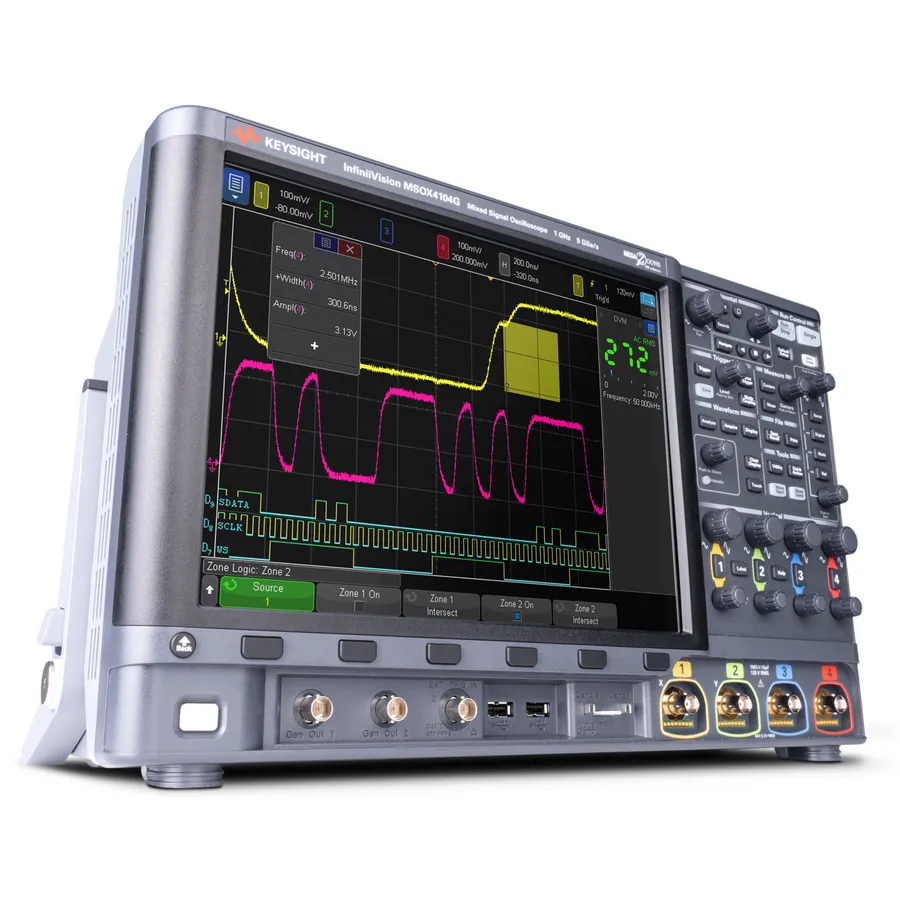 Osciloscopio Digital Keysight DSOX4052G de 2 Canales, 500MHz