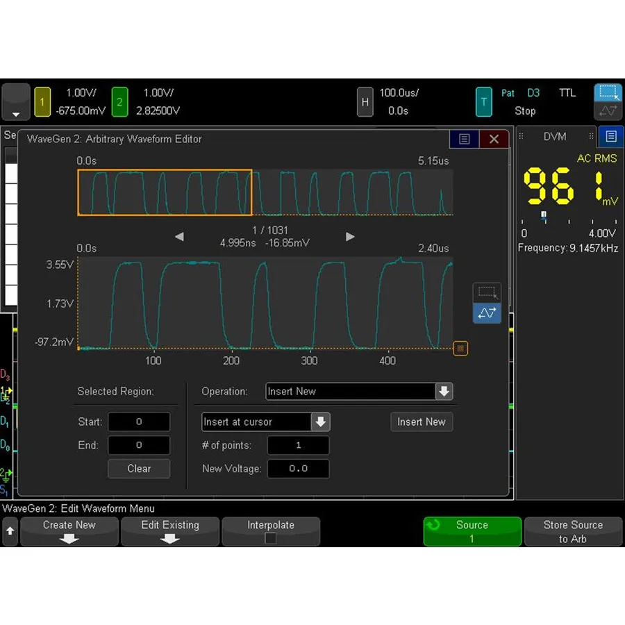 Actualización de Generador de Formas de Onda Dual de 20MHz Keysight DSOX4WAVEGEN2