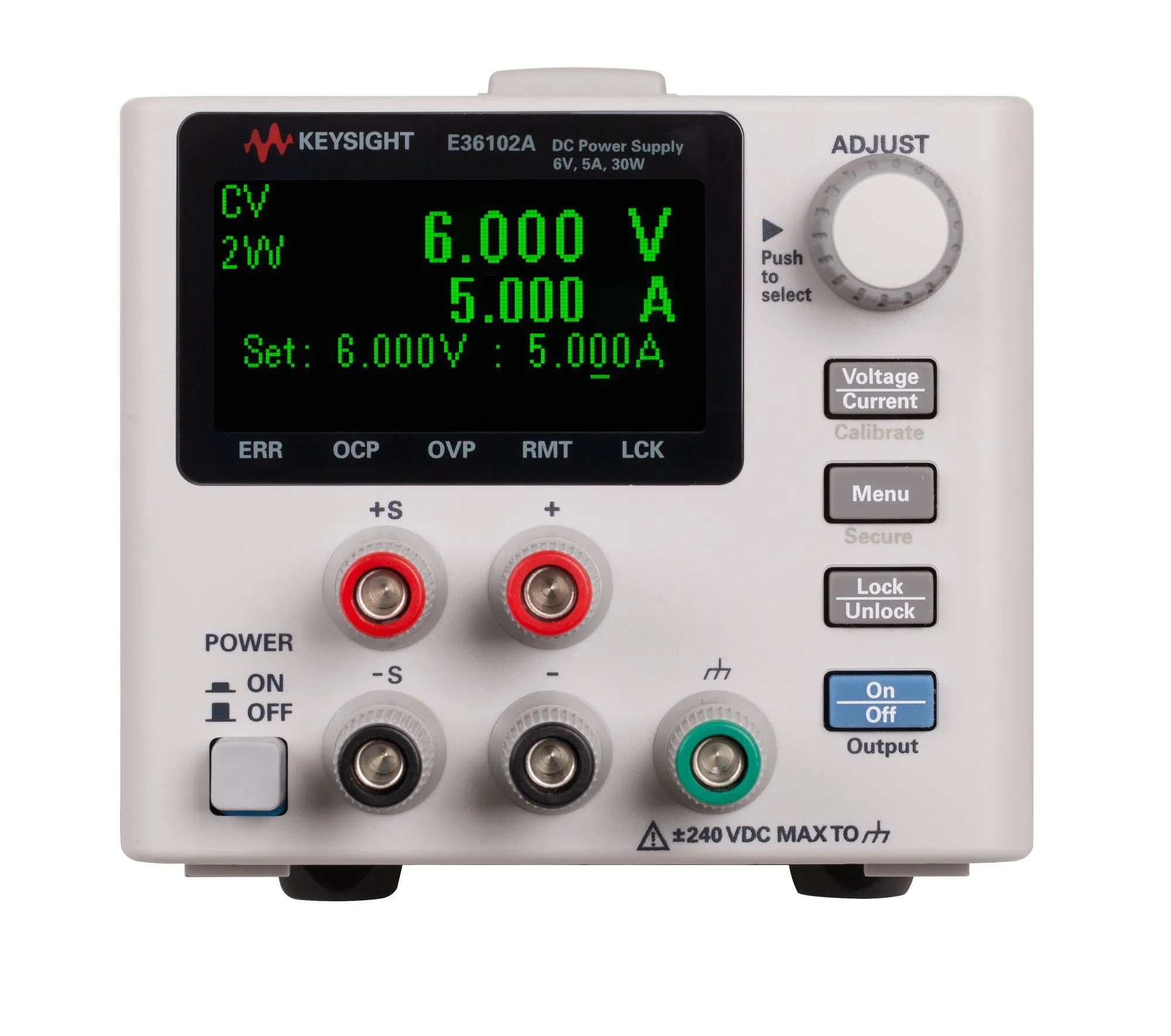 Fuente de alimentación CC Keysight E36102A