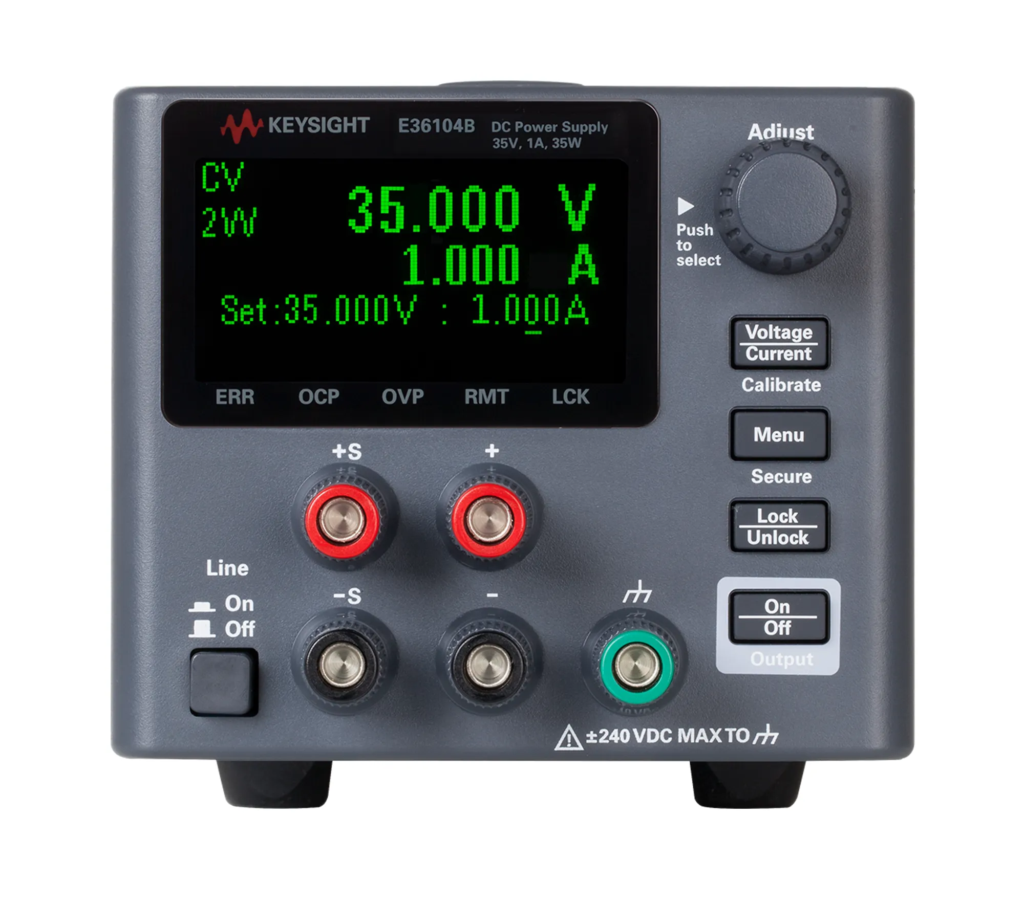 Fuente de alimentación DC Keysight E36104B