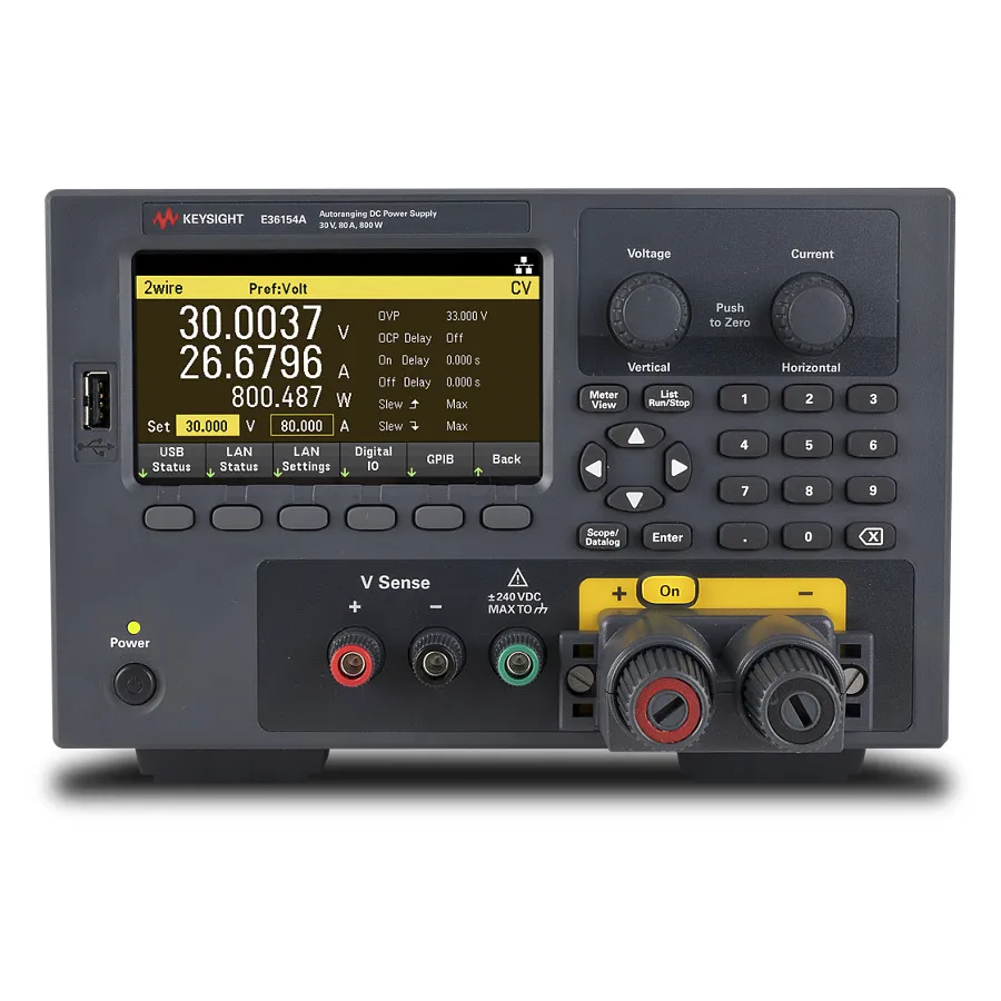 Paquete de fuente de alimentación DC Keysight E36154ABV