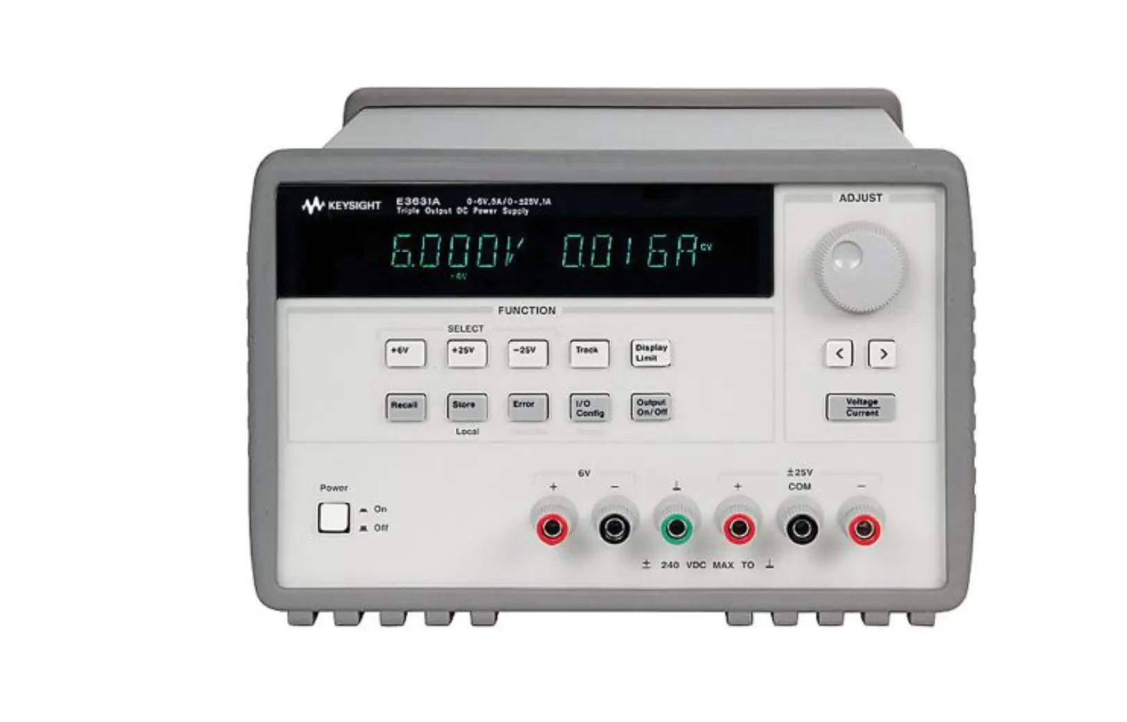 Fuente de Alimentación de DC de Triple Salida Keysight E3631A