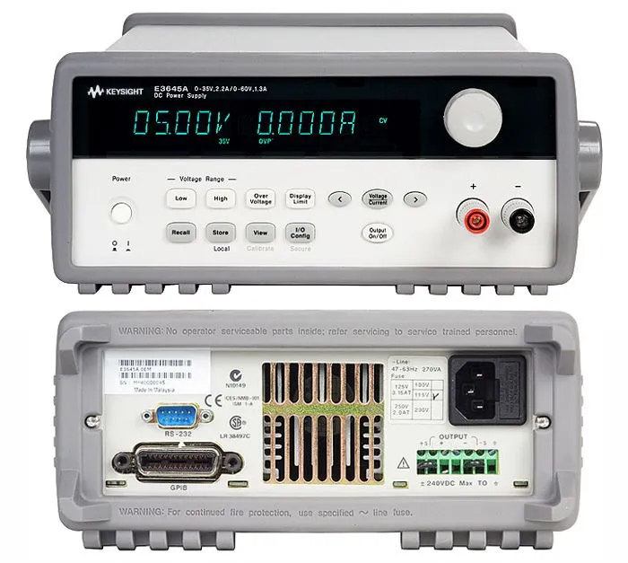 Fuente de Alimentación de Banco Keysight E3642A