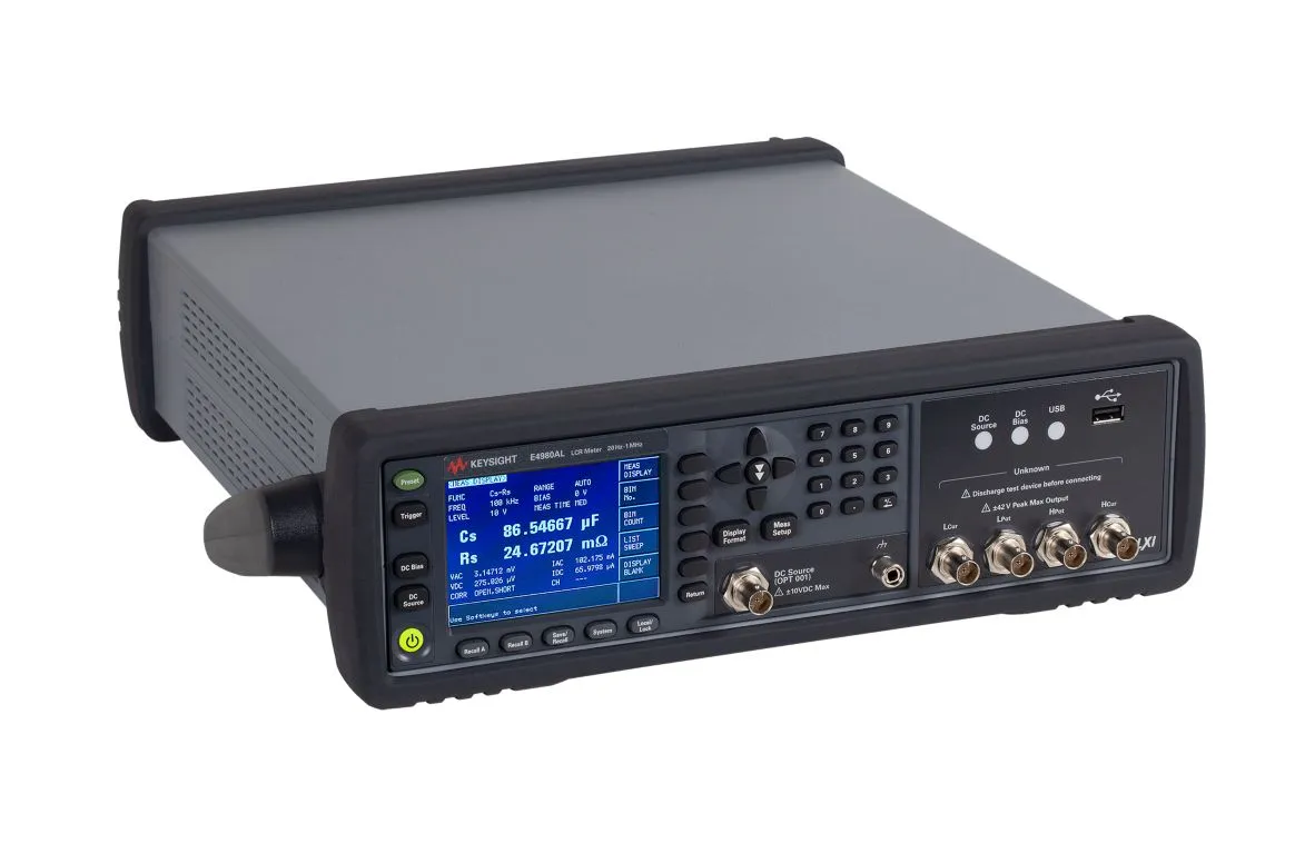 Medidor LCR de Precisión Keysight E4980AL