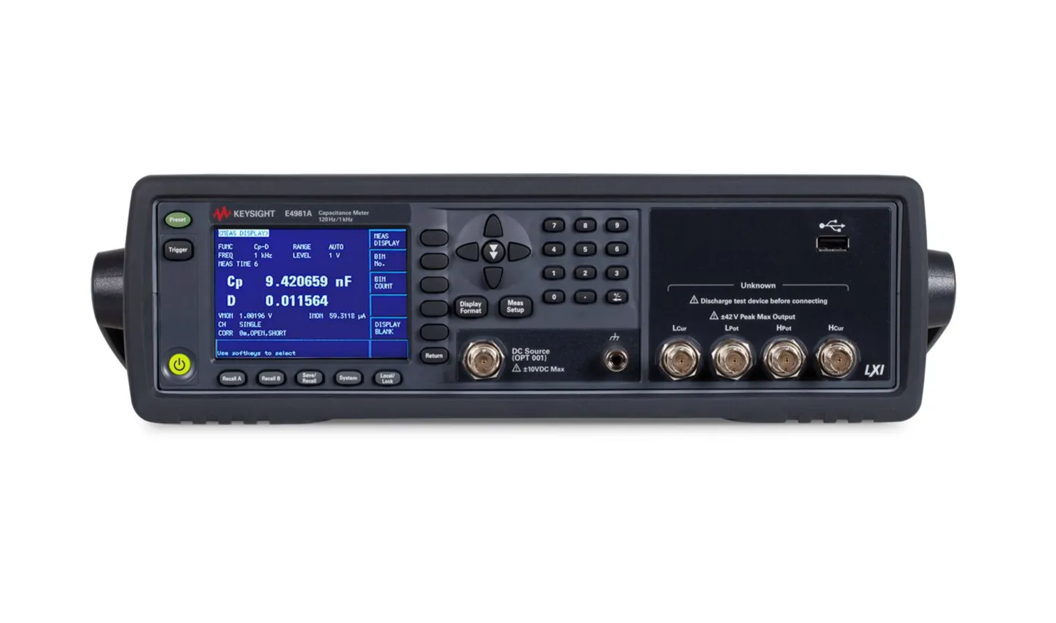 Medidor de Capacitancia Keysight E4981A