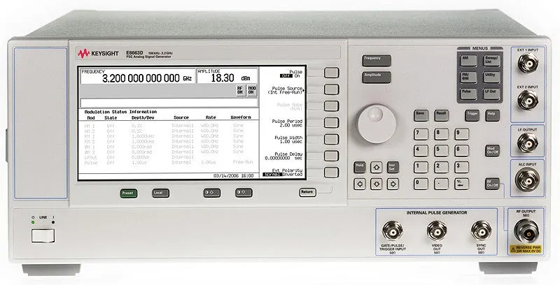 Generador de Señales Analógicas Keysight E8663D