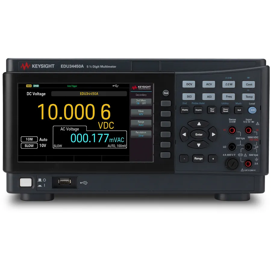 Multímetro Digital Dual-Display Keysight EDU34450A