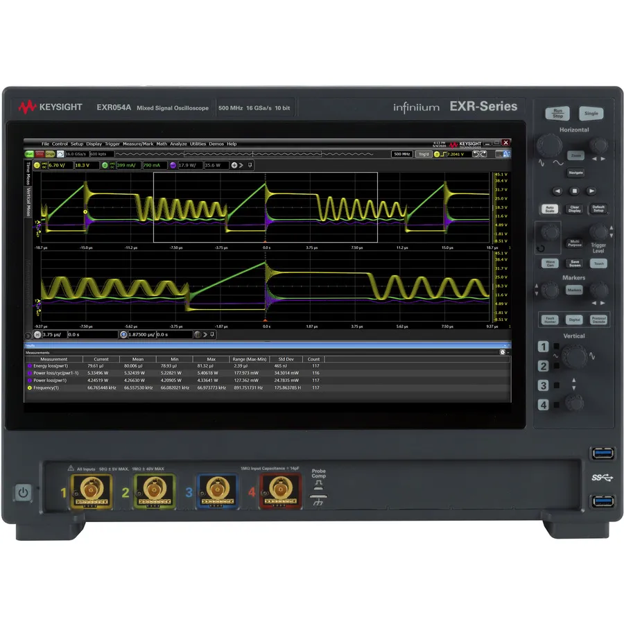Osciloscopio de Señal Mixta Keysight EXR054A