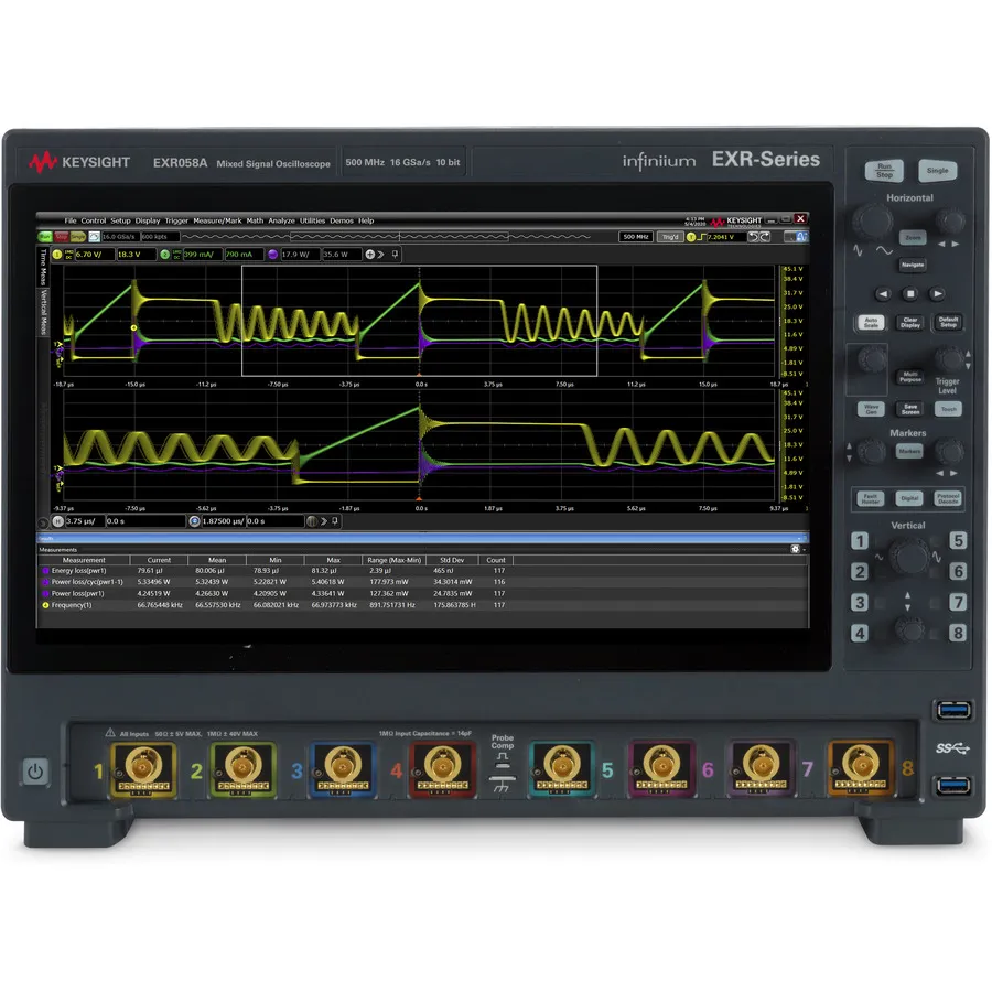 Osciloscopio de Señal Mixta Keysight EXR058A