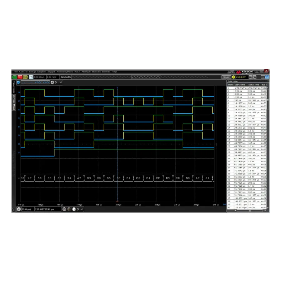 Actualización MSO Keysight EXR2MSO