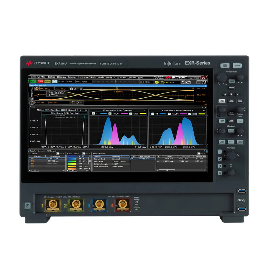 Osciloscopio de Tiempo Real Infiniium Keysight EXR404A