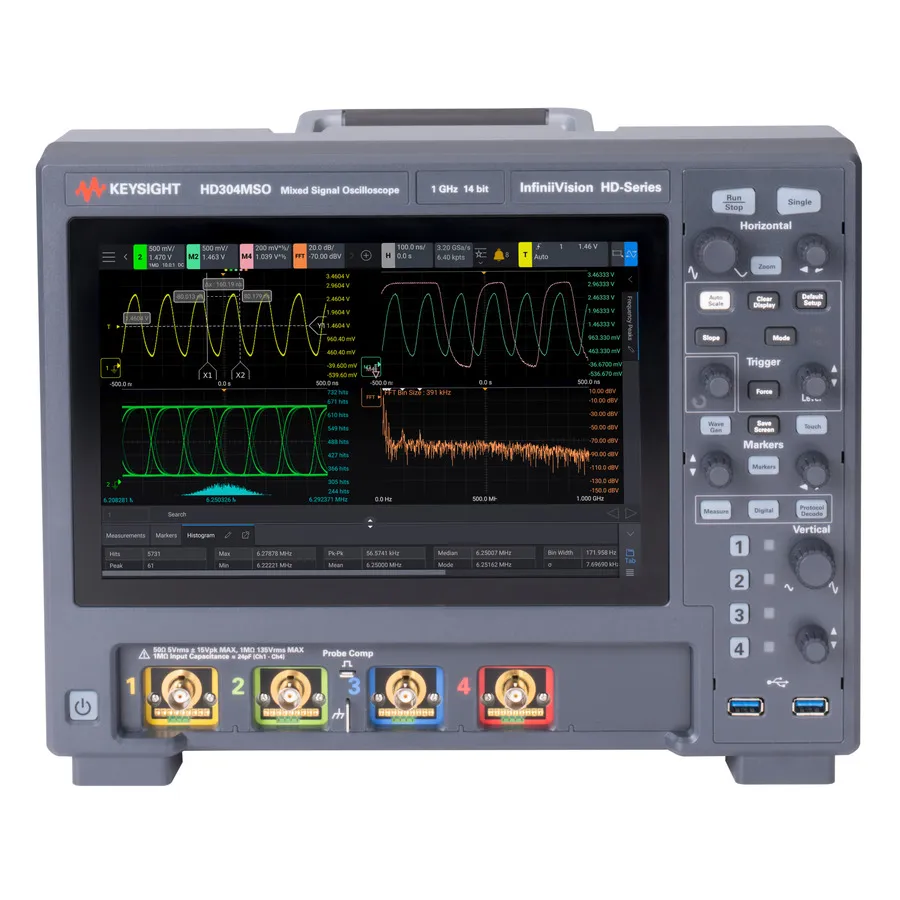 Osciloscopio de Señal Mixta InfiniiVision Keysight HD304MSO Actualizable
