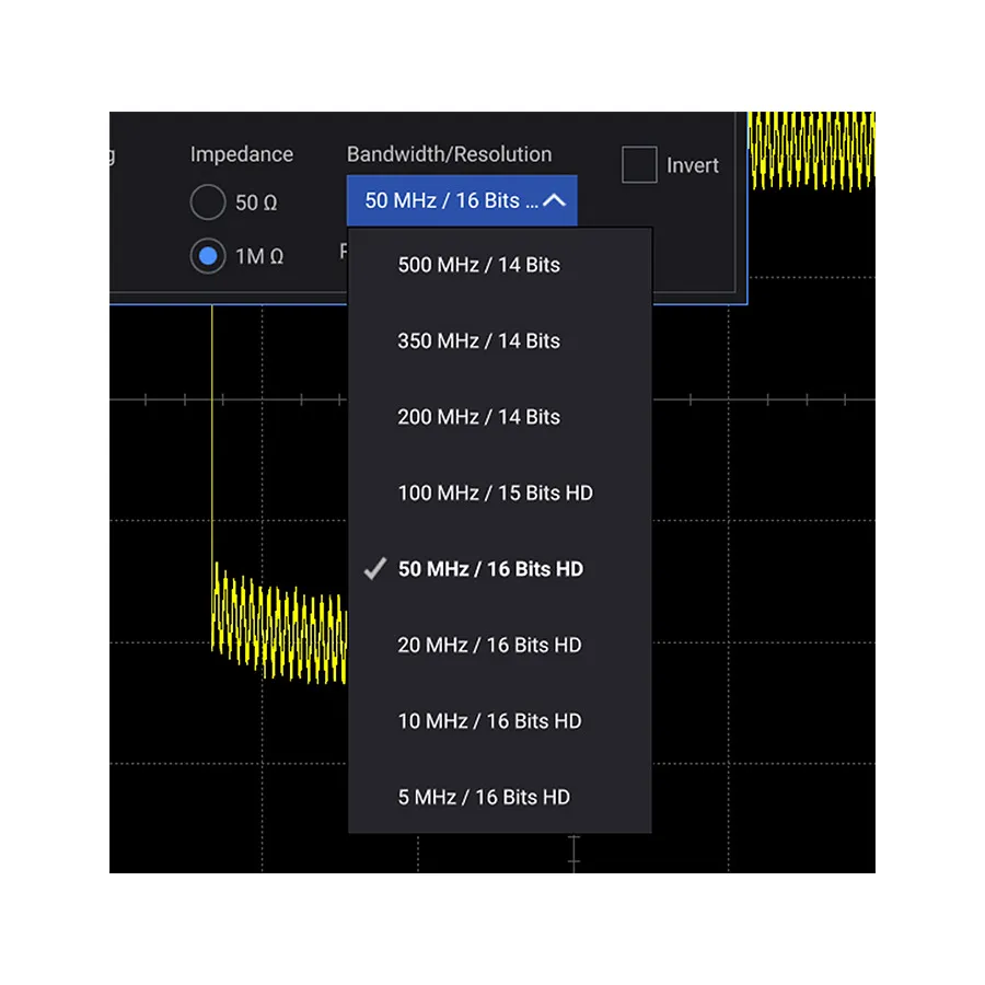 Actualización de Ancho de Banda Keysight HD3BW/009 de 200MHz a 1GHz