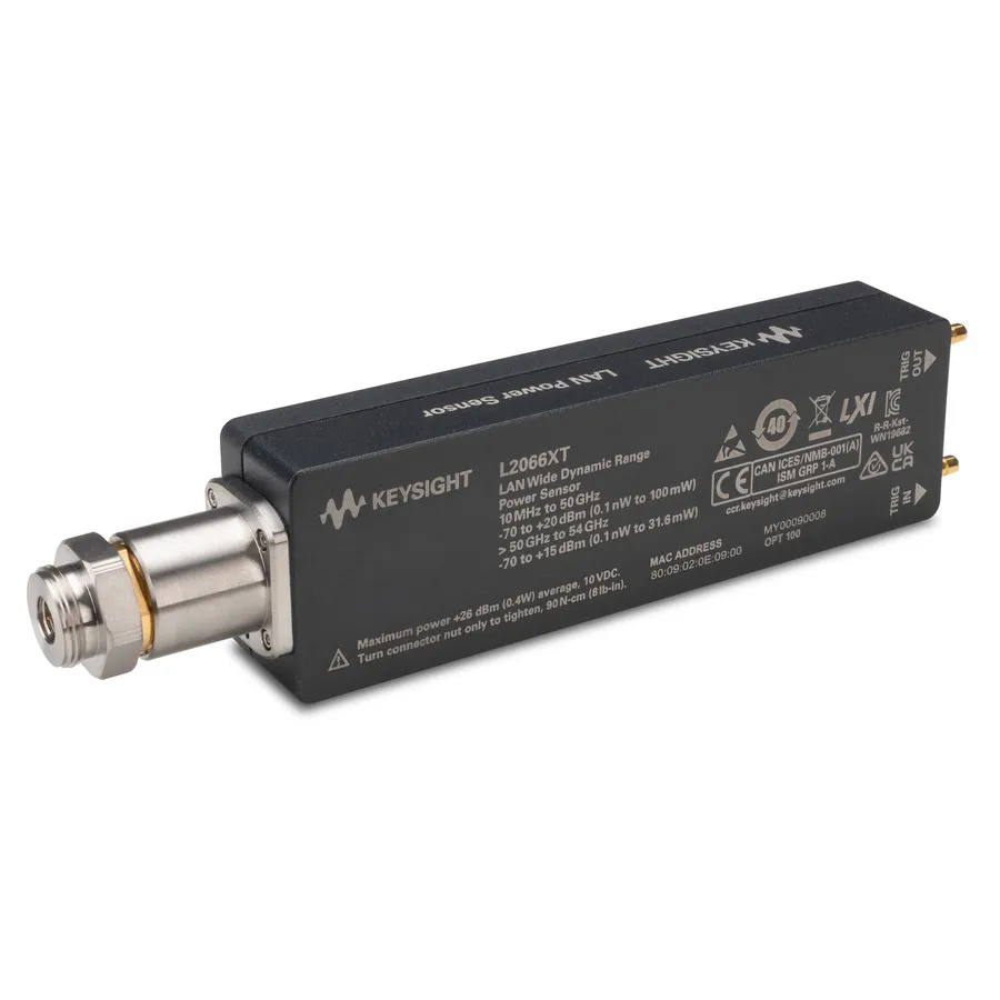 Sensor de Potencia Pico y Promedio de Cumplimiento de Vacío Térmico Keysight L2066XT