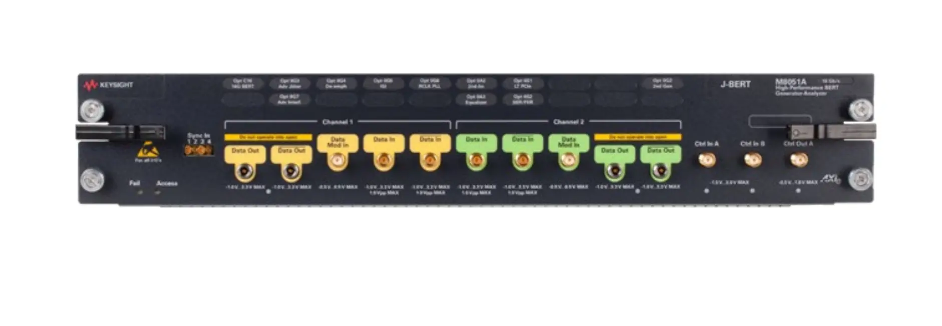 Módulo BERT multicanal Keysight M8051A