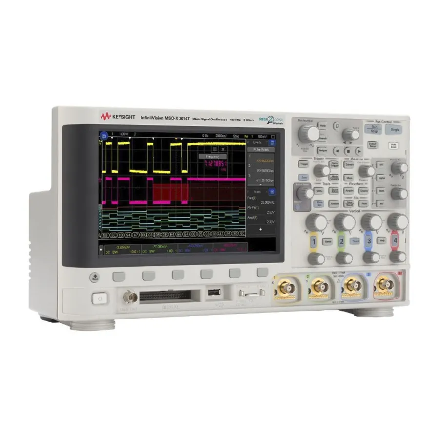 Keysight MSOX3014T Osciloscopio de Señal Mixta