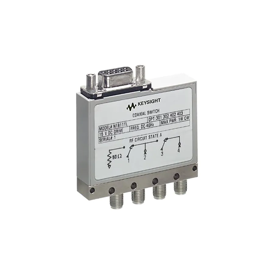 Interruptor Coaxial Keysight N1811TL/026/124/202