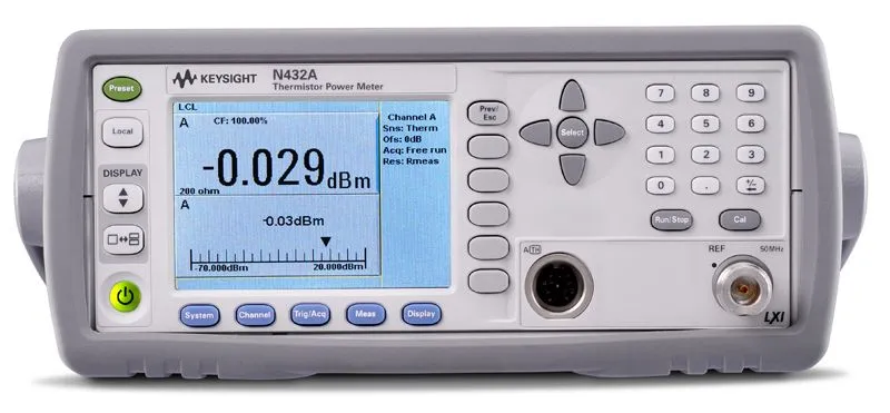 Keysight N432A Medidor de Potencia Termistor