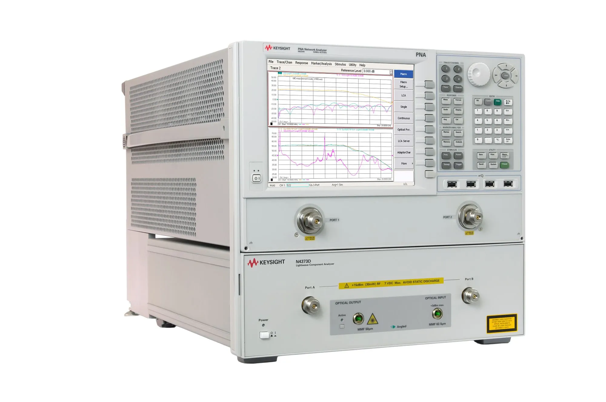 Keysight N4373D Analizador de Componentes de Onda Luminosa