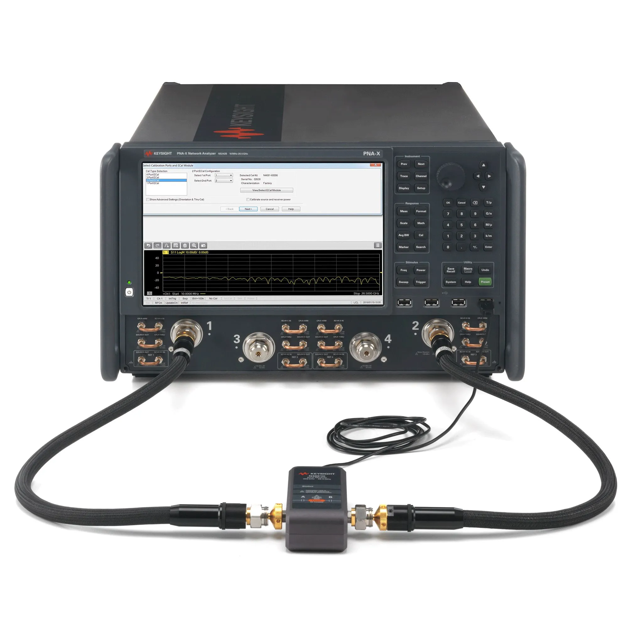Módulo de Calibración Electrónica Microondas Keysight N4692D