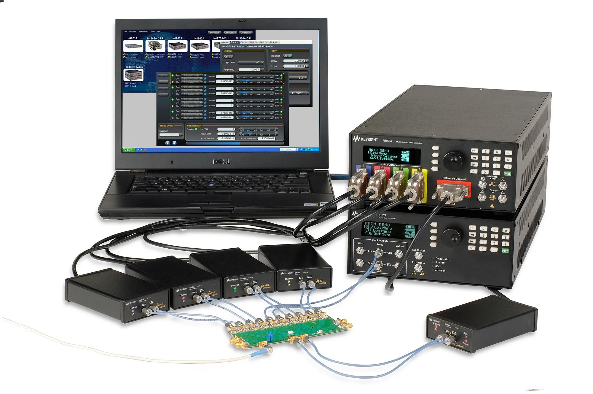 Software Keysight N4980A BERT Multi-Instrumento