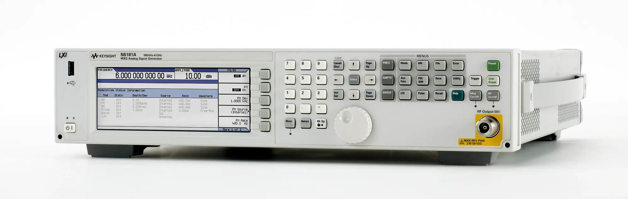 Keysight N5181A MXG Generador de Señales RF Analógicas