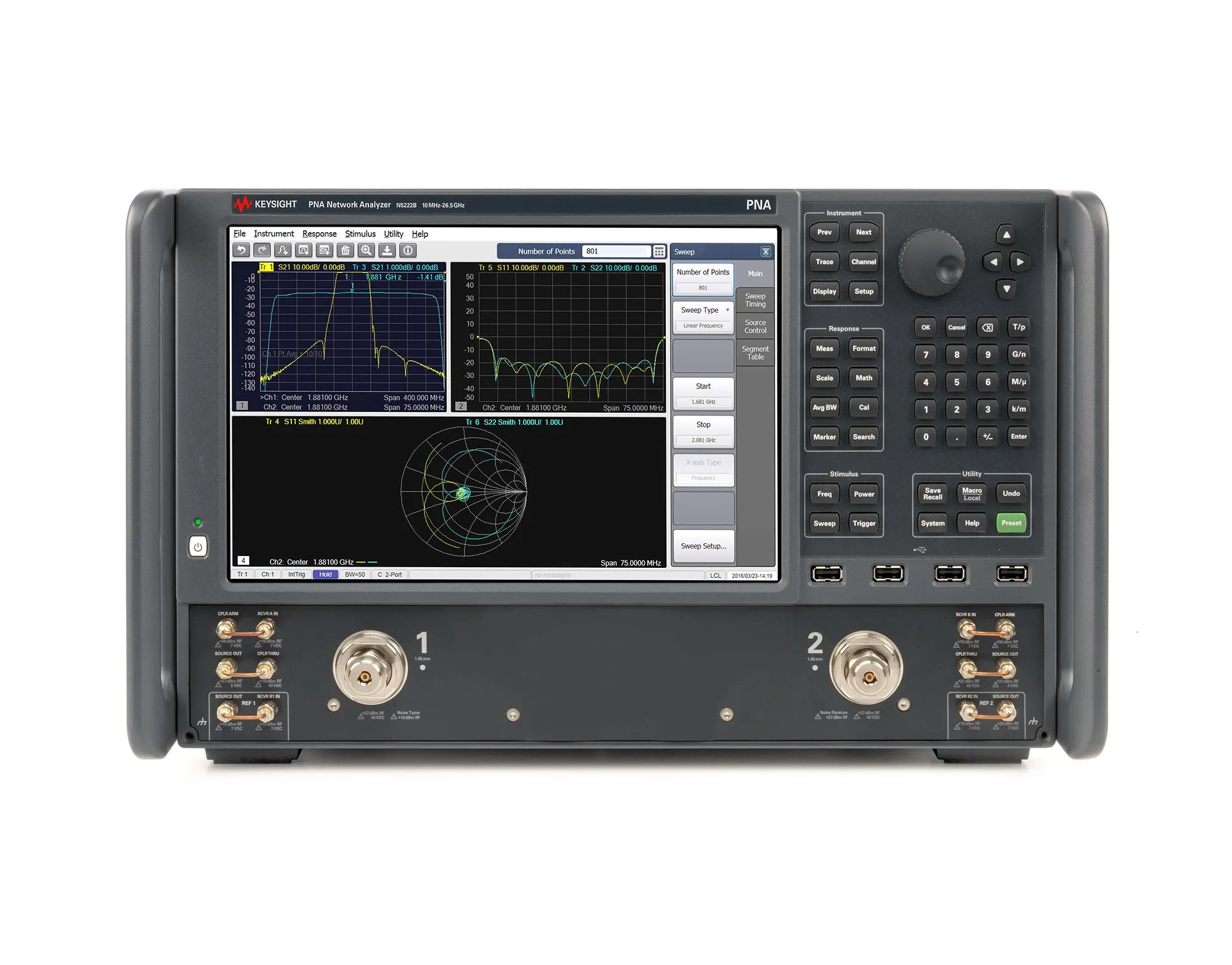 Analizador de Red Microondas Keysight N5222B