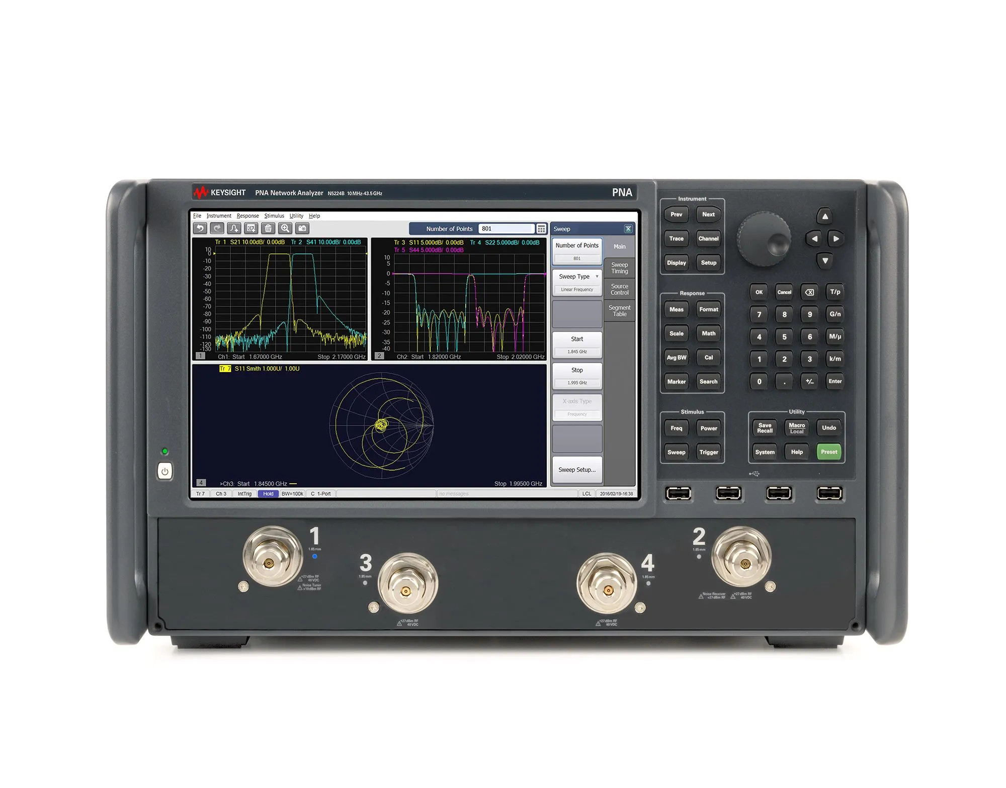Analizador de Red Microondas Keysight N5224B