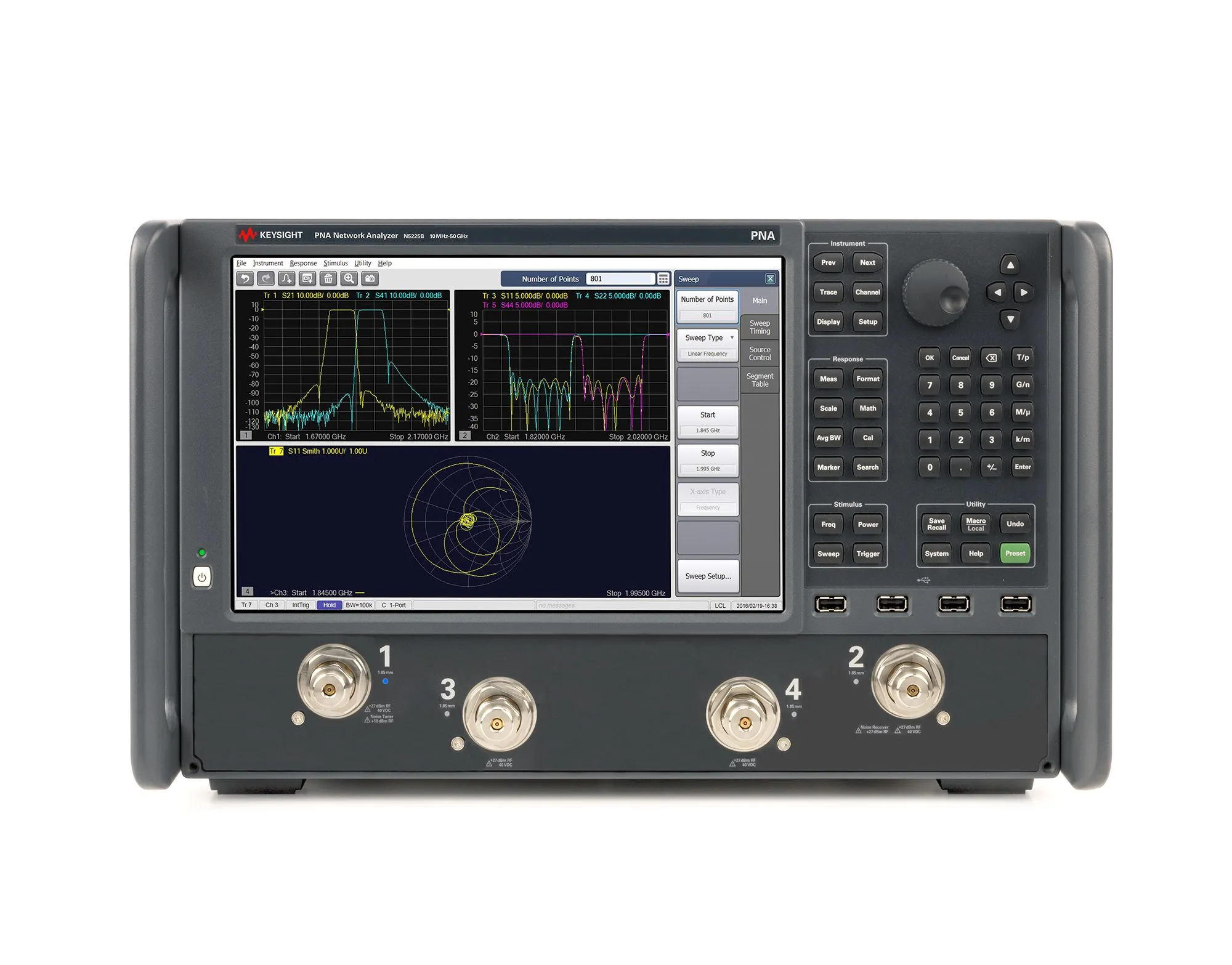 Analizador de Red Microondas Keysight N5225B PNA
