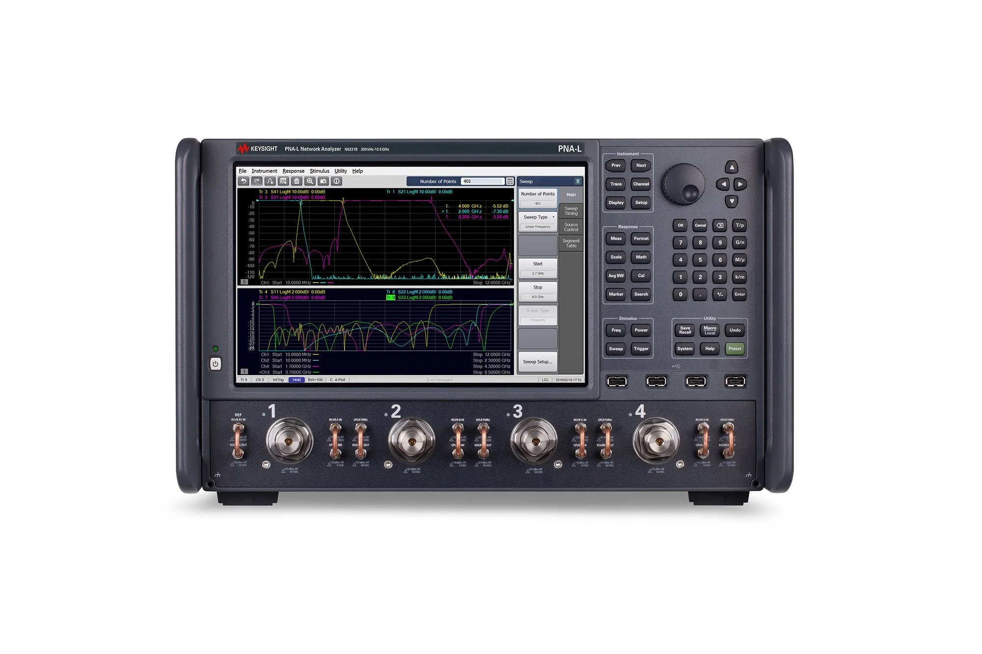Analizador de red vectorial Keysight N5231B