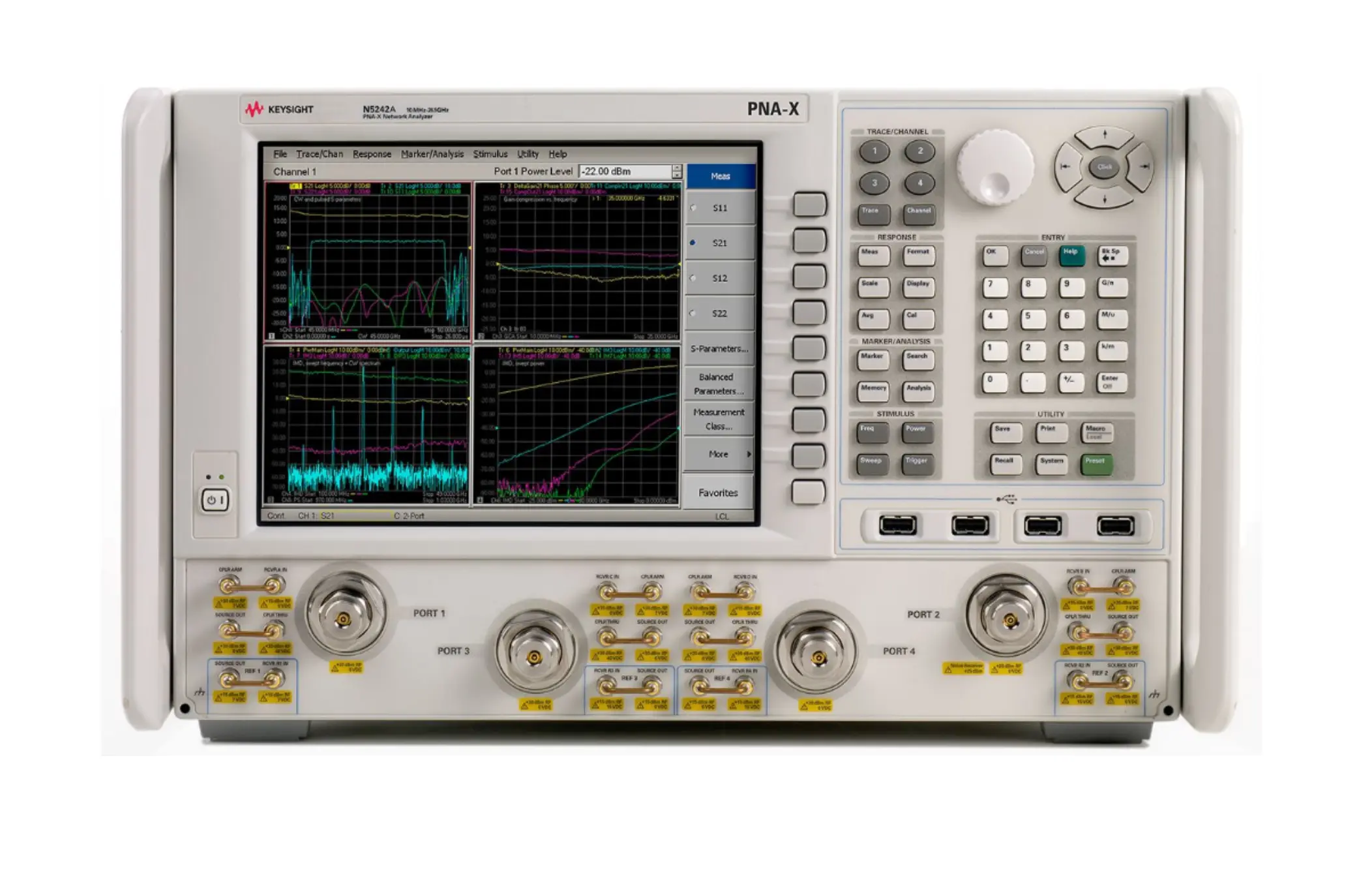 Analizador de red de microondas Keysight N5242A PNA-X