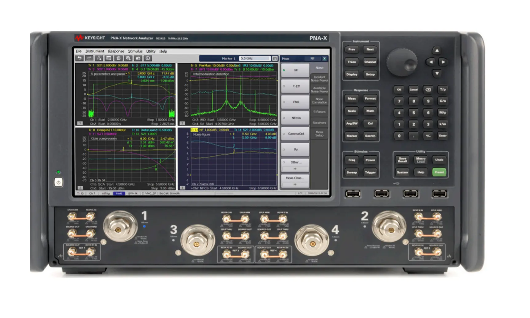 Analizador de redes vectoriales Keysight N5245B