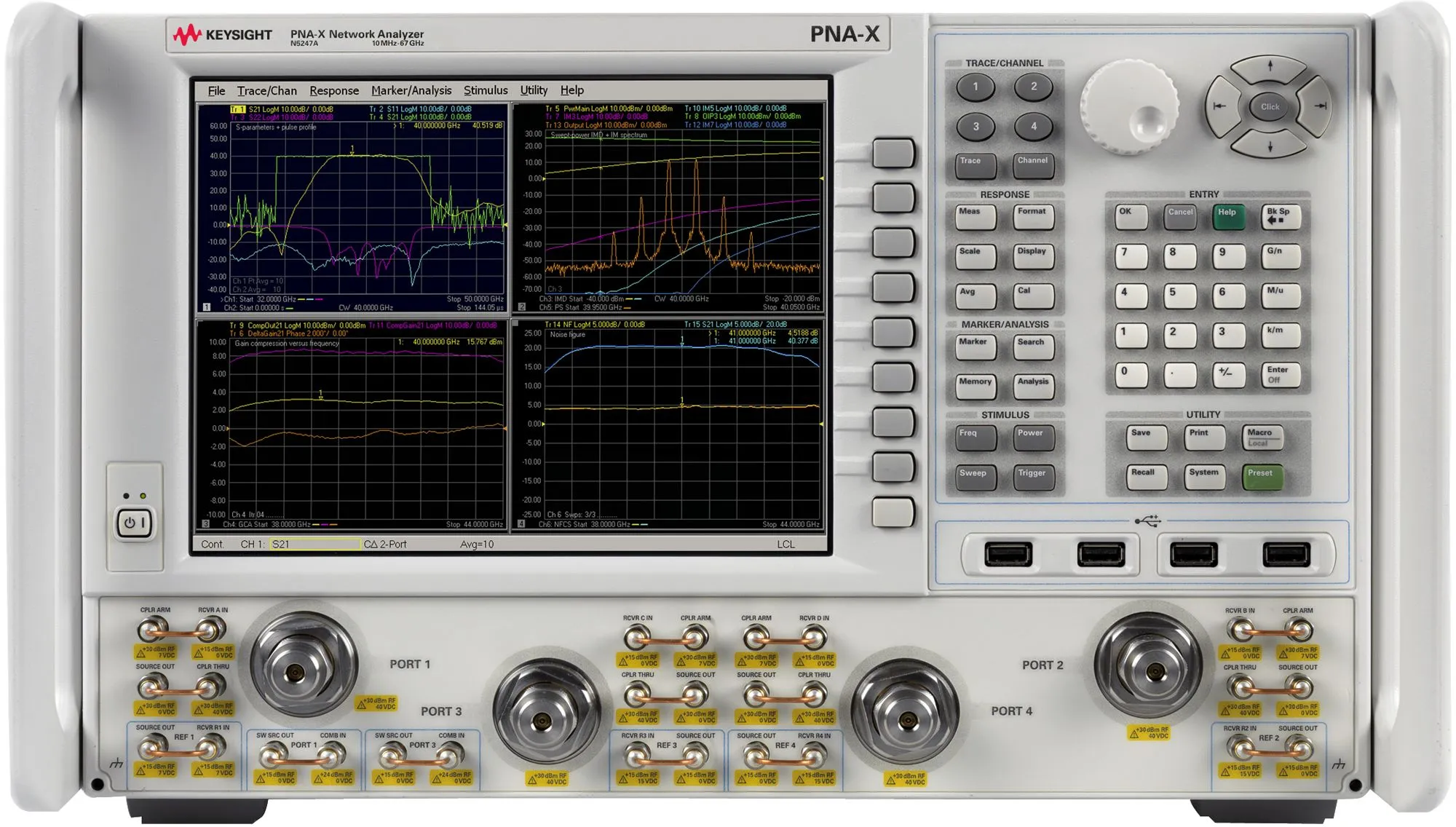Analizador de redes PNA-X Keysight N5247A