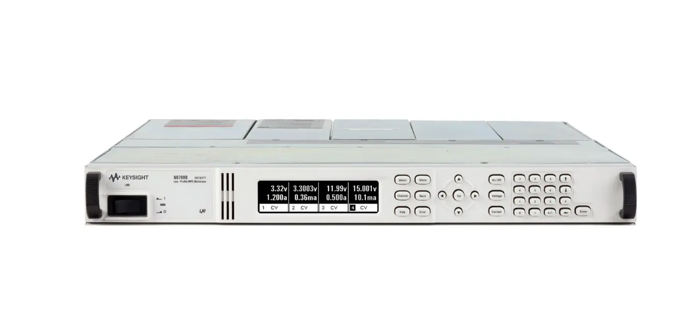Sistema de Energía Modular Keysight N6700B