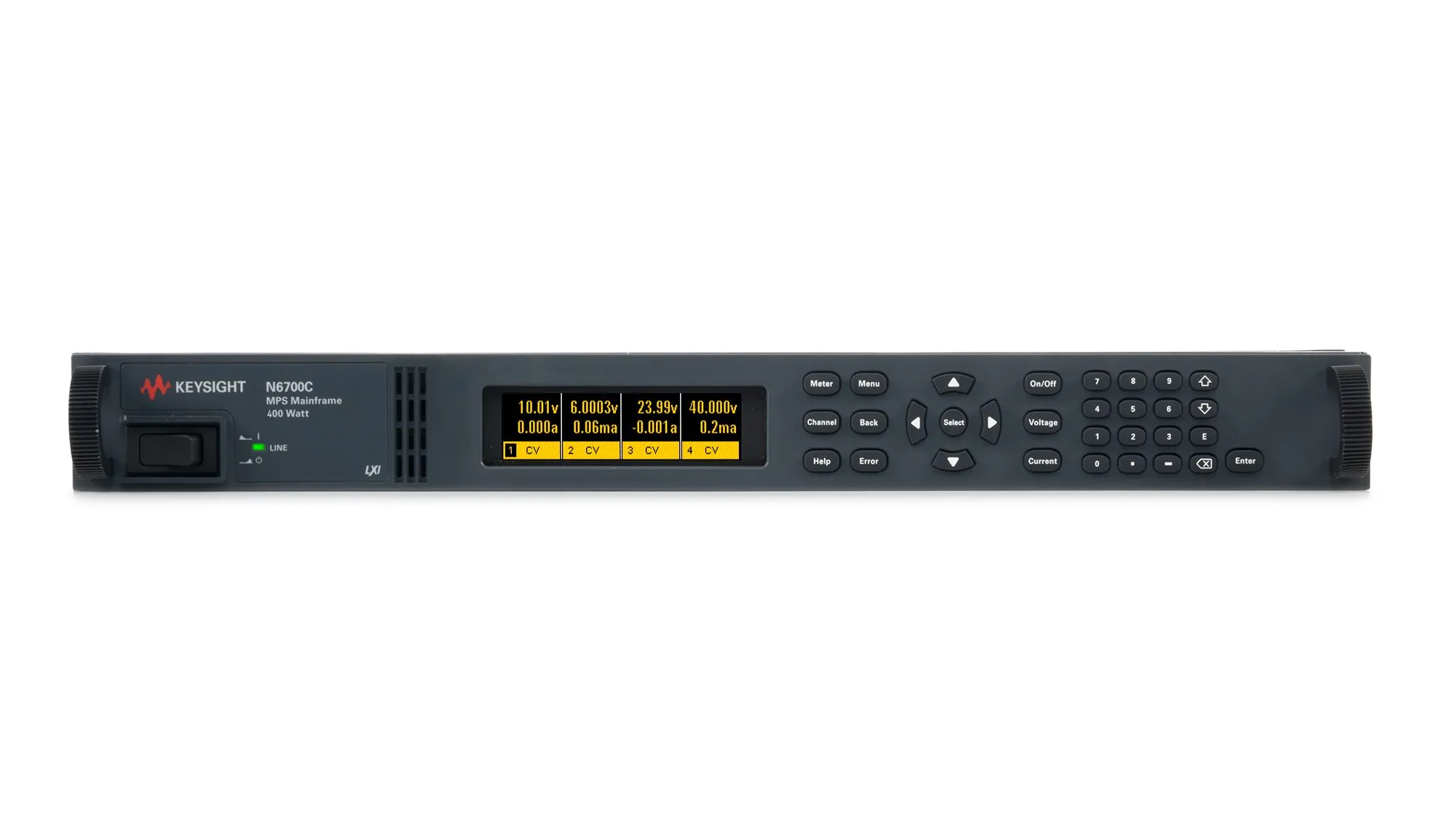Chasis Principal del Sistema de Energía Modular Keysight N6700C