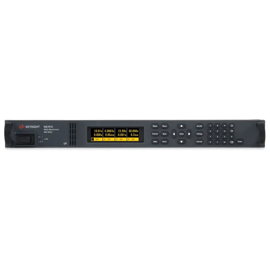Chasis Principal del Sistema de Energía Modular Keysight N6701C/904