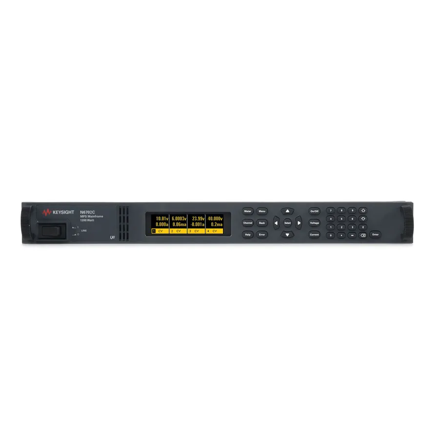 Chasis Principal del Sistema de Energía Modular Keysight N6702C/904
