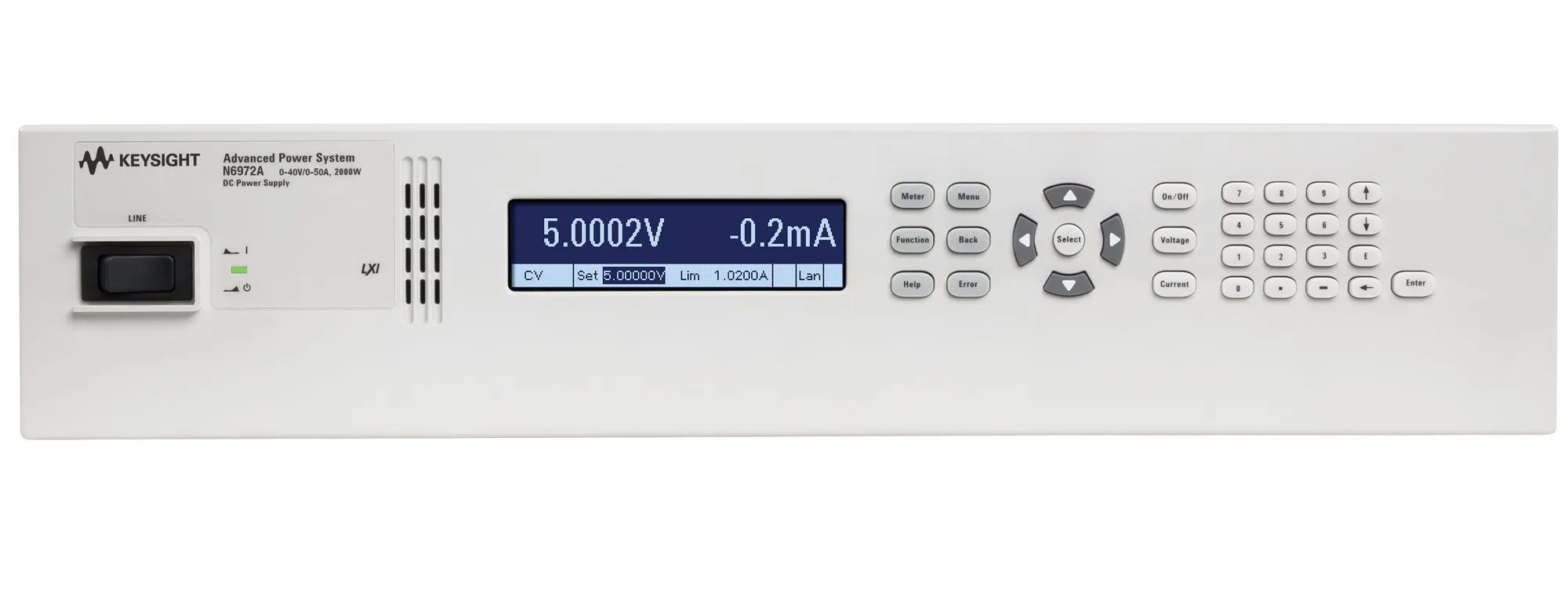 Fuente de alimentación DC Keysight N6972A Advanced Power System