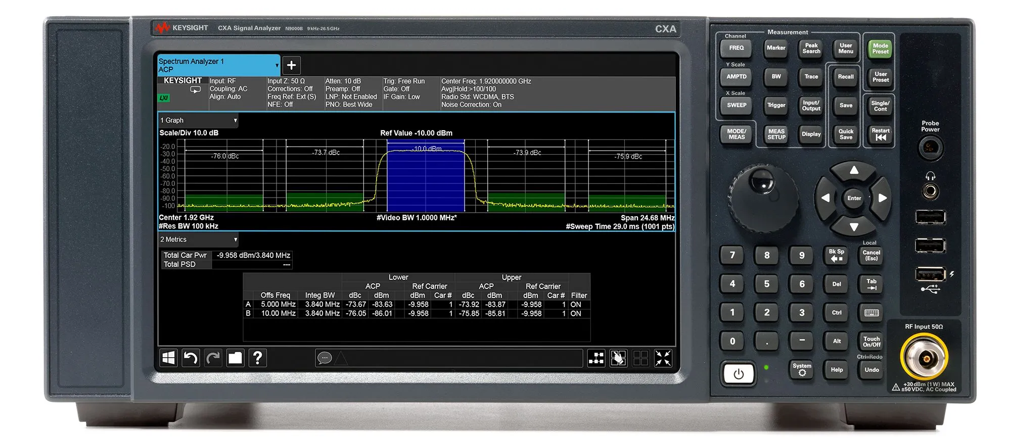 Analizador de Espectro Keysight N9000B