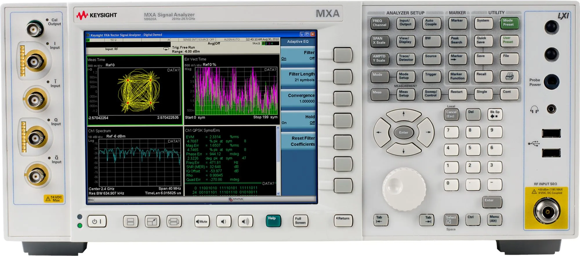 Analizador de Señales Keysight N9020A MXA