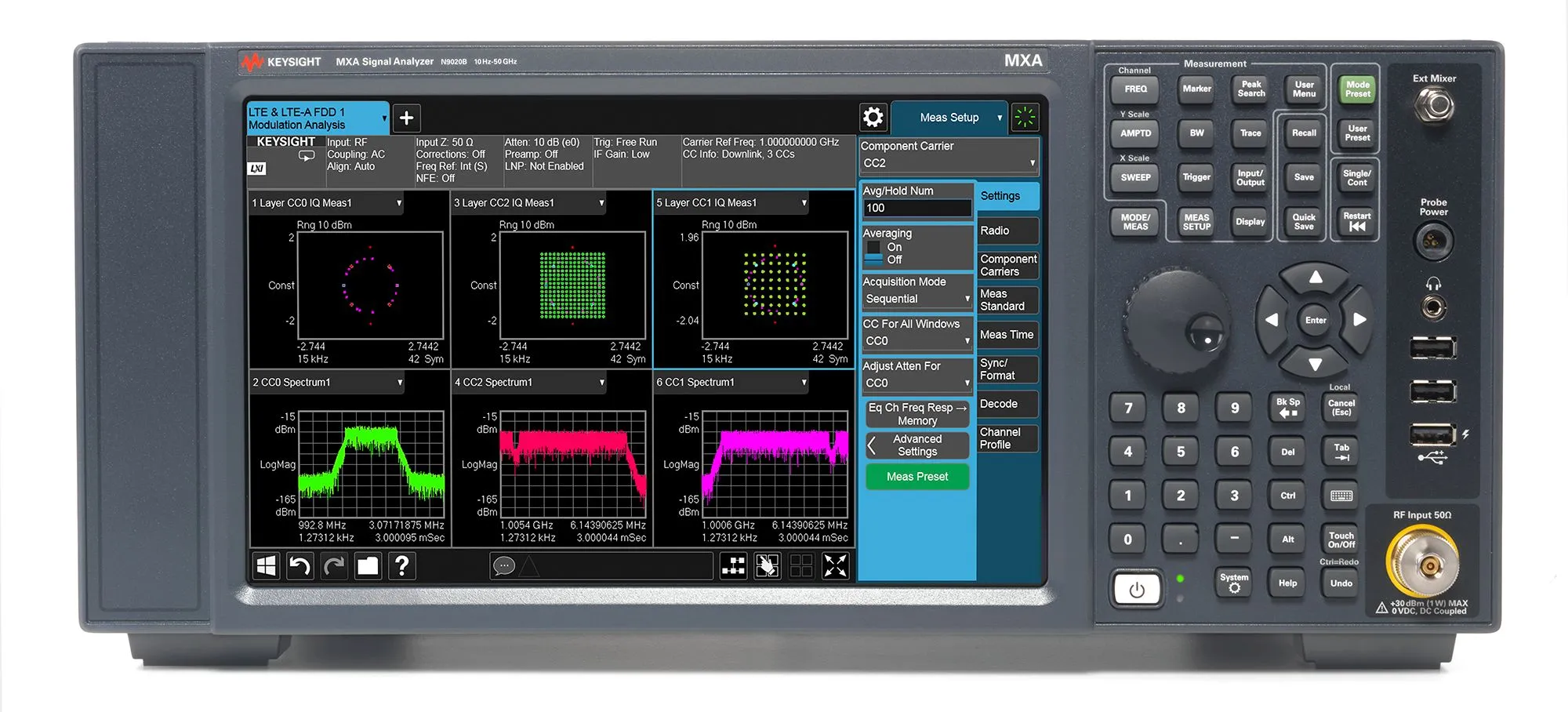 Analizador de Señales Keysight N9020B MXA