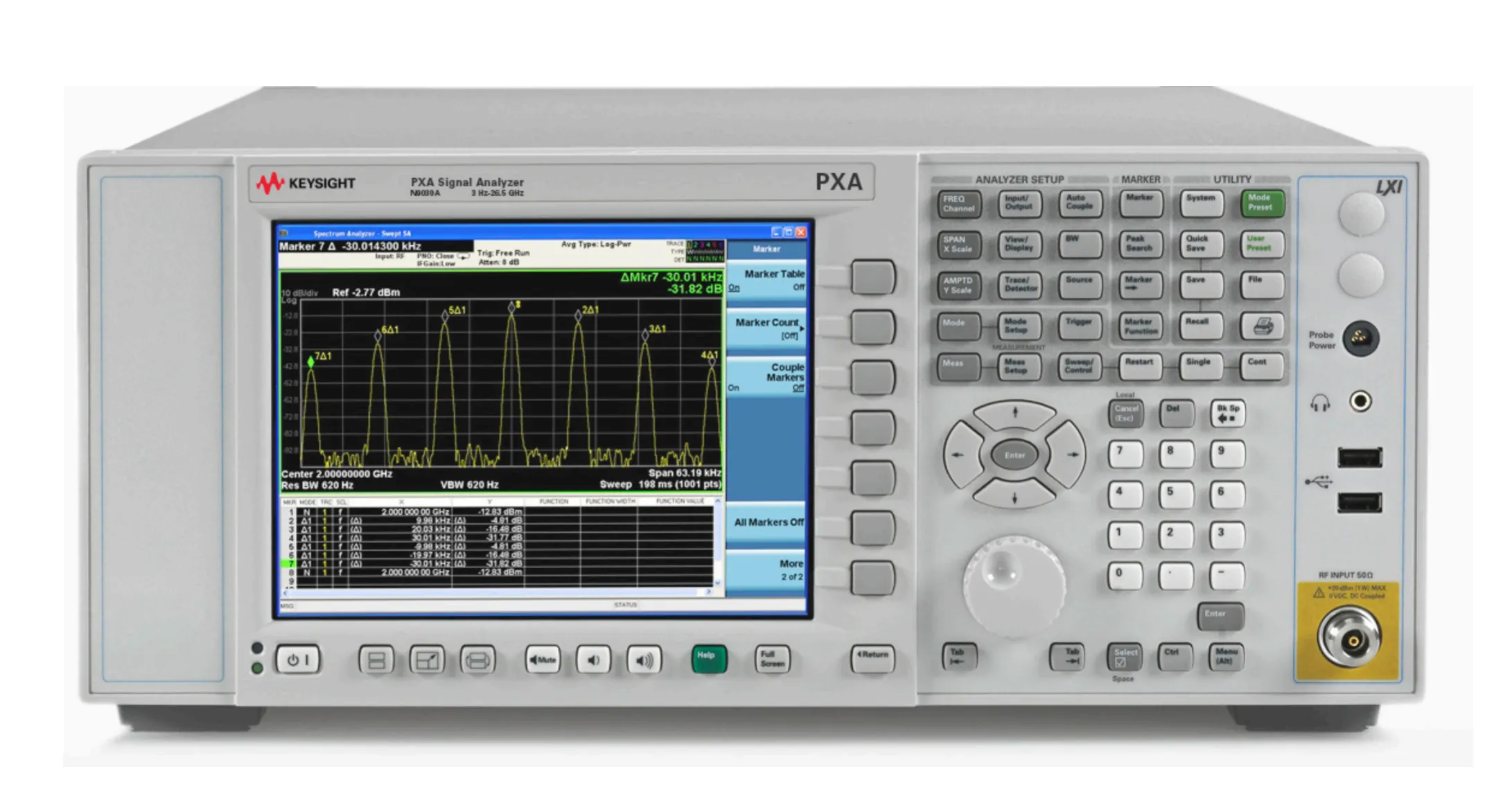 Analizador de Señales PXA Keysight N9030A