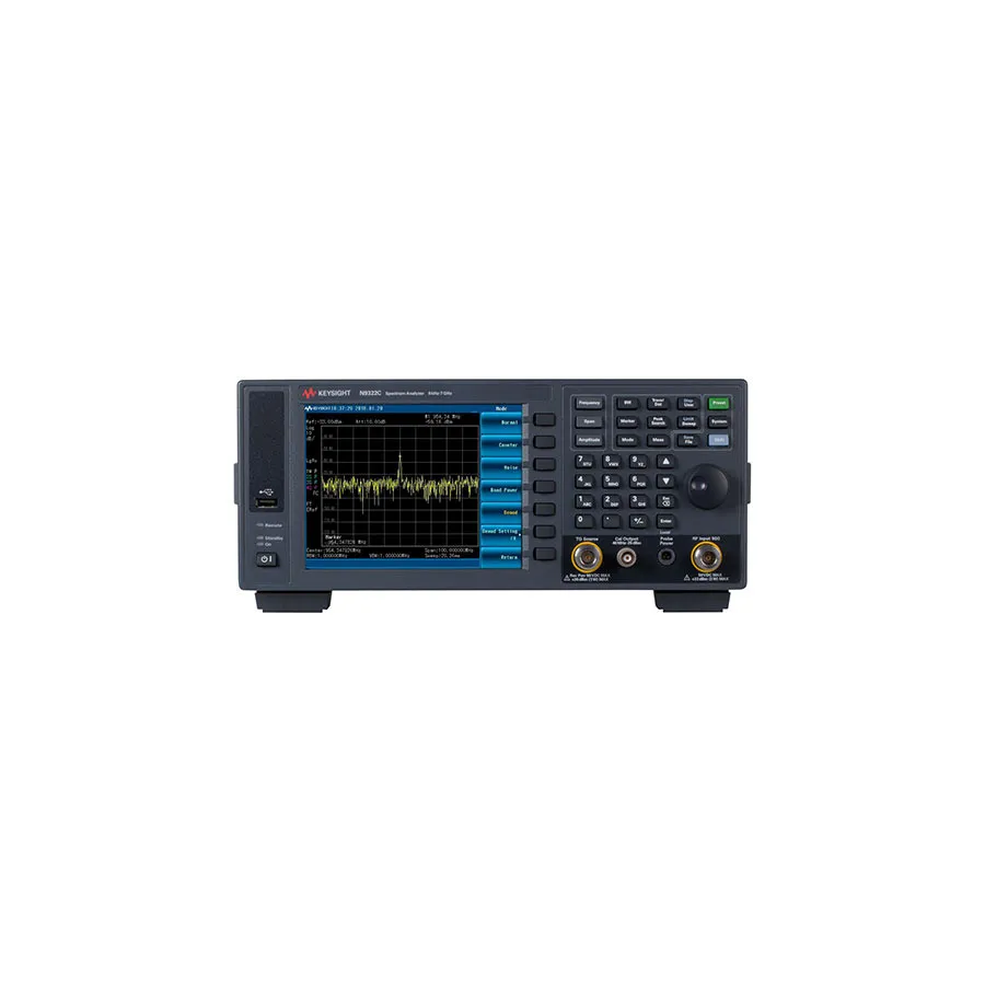Analizador de espectro básico con generador de seguimiento Keysight N9322C/TG7