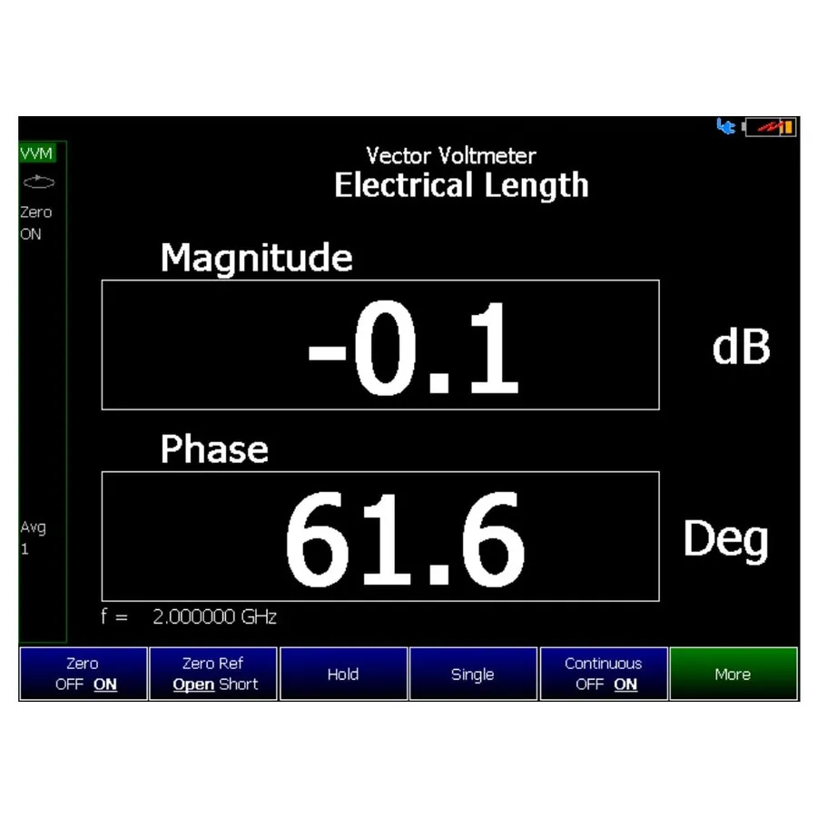 Opción de Voltímetro Vectorial Keysight N9912CU/308