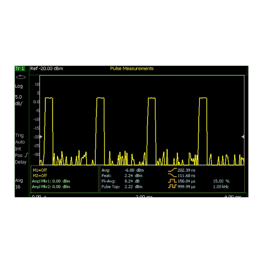 Keysight N9912CU/330 Opción de Mediciones de Pulsos
