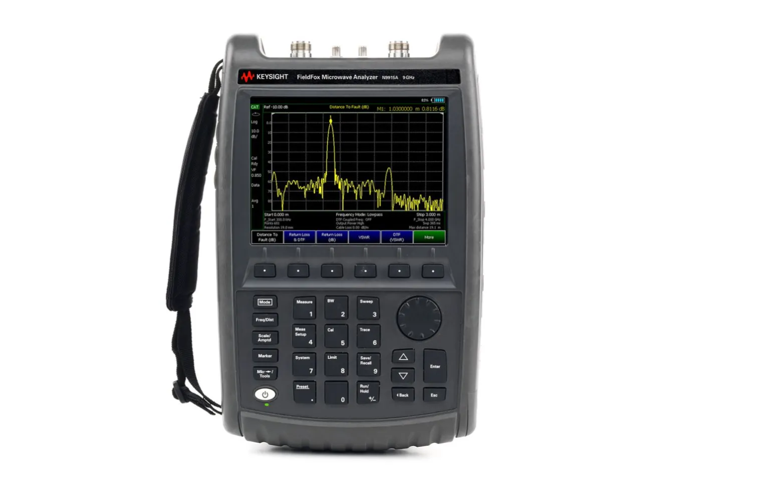Keysight N9915A FieldFox Analizador de Red Vectorial Microondas Portátil