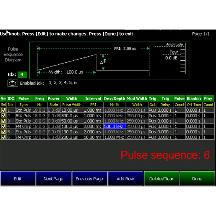 Actualización de Generador de Pulso Keysight N9915CU/357